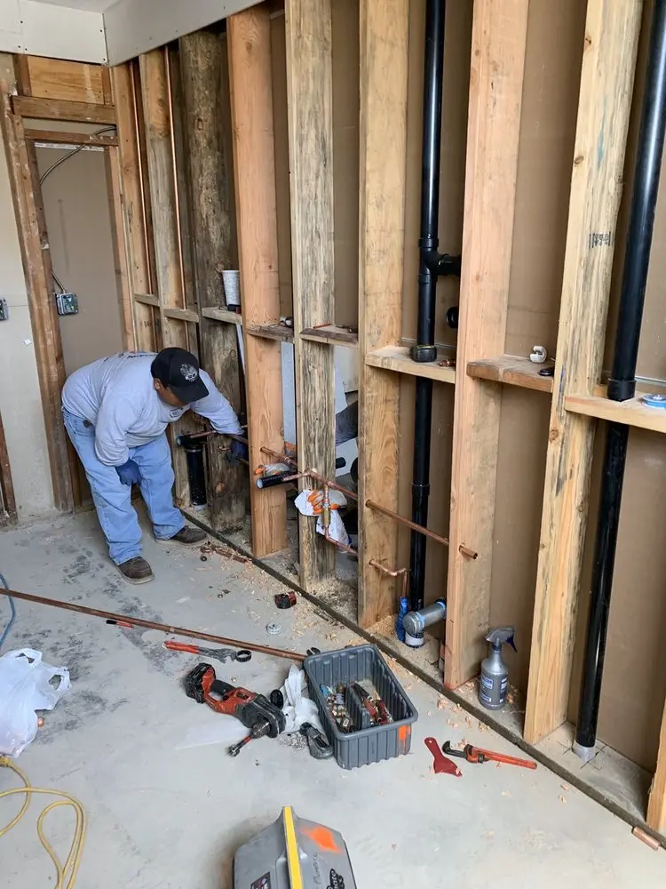 Commercial rough-in plumbing for Trenchless Sewer Repair in Leesburg